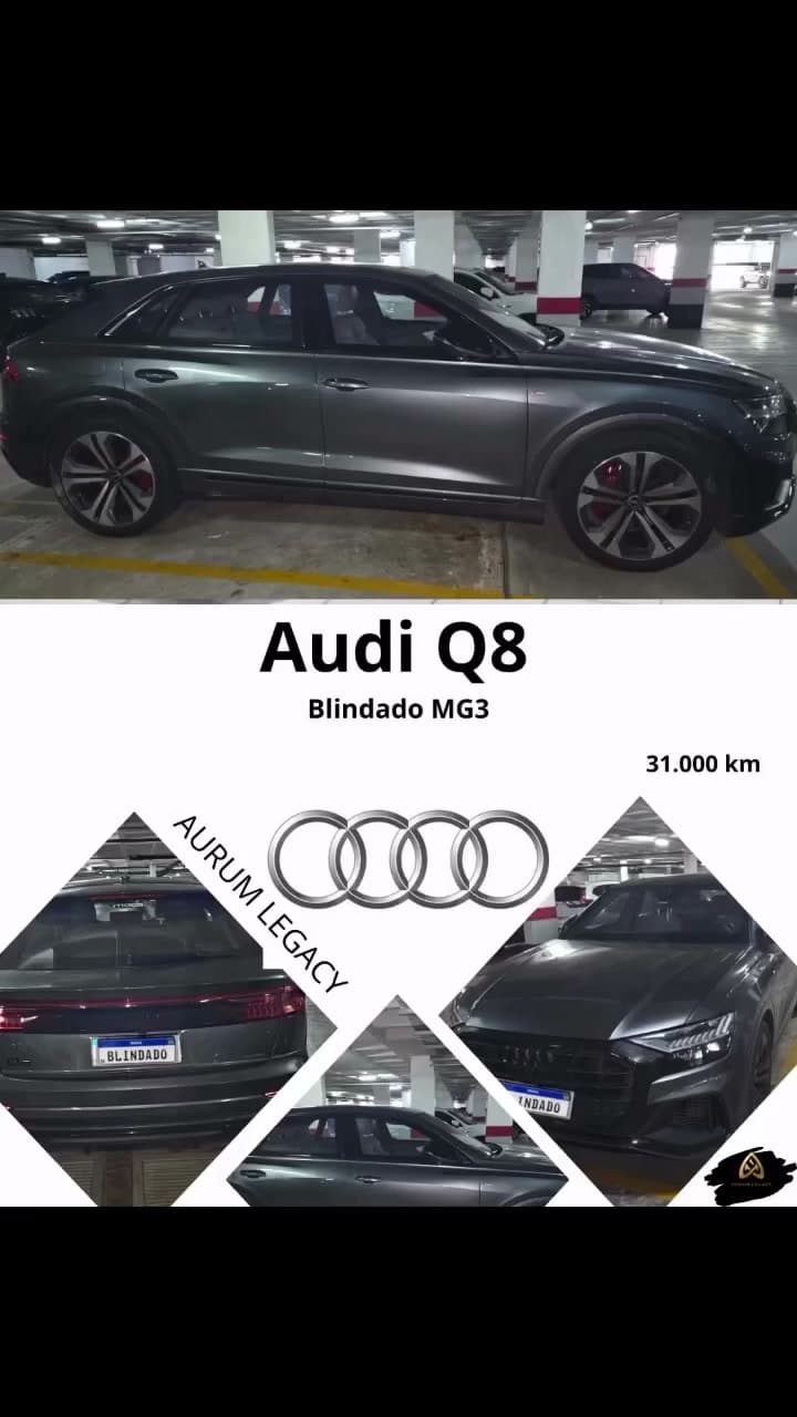 Audi Q8 Blindado MG3 2021