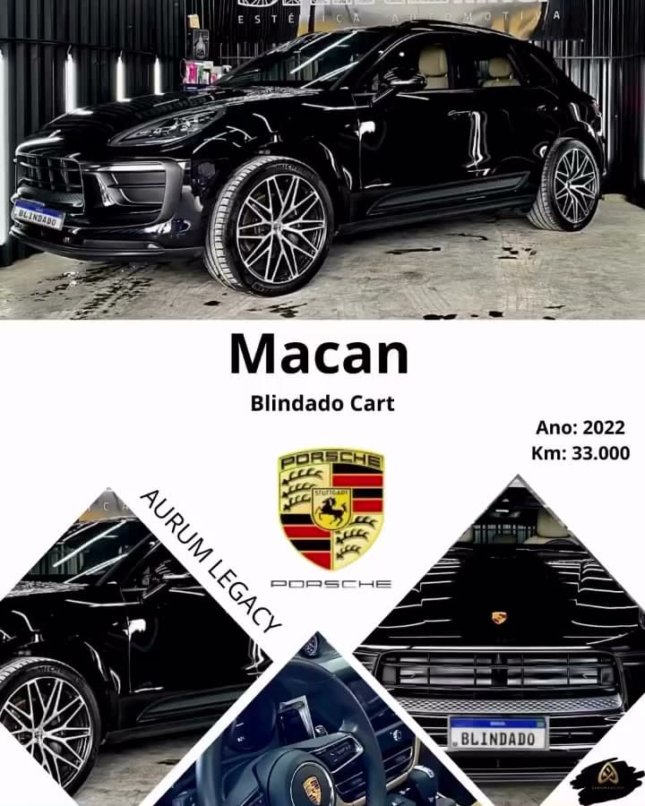 Porsche Macan Blindado Cart 2022